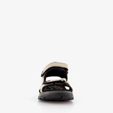 ECCO Offroad leren dames wandelsandalen grijs