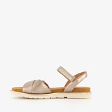 Leren dames sandalen roze