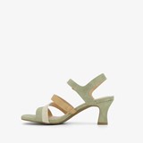 Dames sandalen lichtgroen