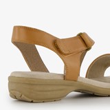 Dames sandalen cognac