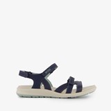 ECCO Cruise II leren dames sandalen blauw
