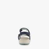 ECCO Cruise II leren dames sandalen blauw