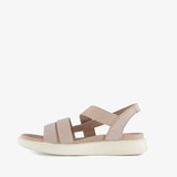 ECCO Yuma leren dames sandalen roze