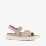 ECCO Yuma leren dames sandalen roze