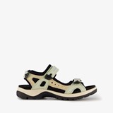 ECCO Offroad leren dames wandelsandalen beige