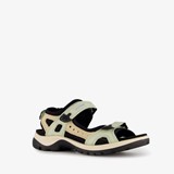 ECCO Offroad leren dames wandelsandalen beige