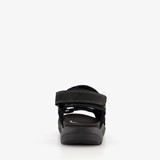 ECCO Onroads leren heren wandelsandalen zwart