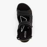 ECCO Onroads leren heren wandelsandalen zwart