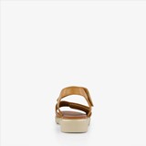 Dames sandalen cognac