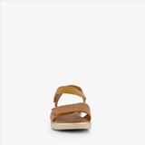 Dames sandalen cognac