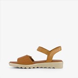 Dames sandalen cognac
