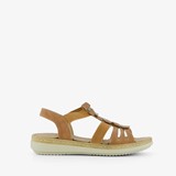 Dames sandalen cognac