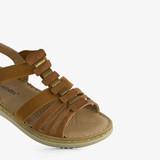 Dames sandalen cognac