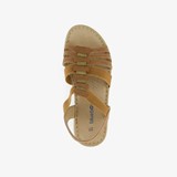 Dames sandalen cognac