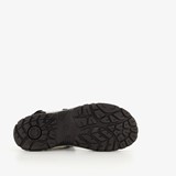 Leren dames sandalen beige roze