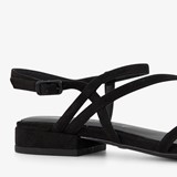 Dames sandalen zwart