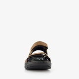 ECCO Onroads leren heren wandelsandalen bruin