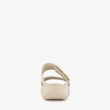 Dames slippers beige