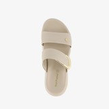 Dames slippers beige