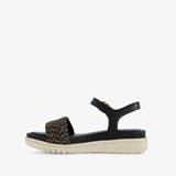 Dames sandalen met gouden details