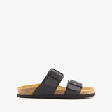 Dames bio slippers zwart