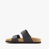 Dames bio slippers zwart