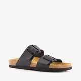 Dames bio slippers zwart