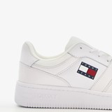 Retro basket leren heren sneakers