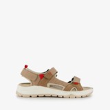 Leren dames sandalen beige