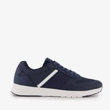 Heren sneakers blauw wit