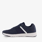 Heren sneakers blauw wit