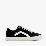 Heren sneakers zwart wit