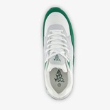 Heren sneakers met airzool groen wit