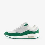 Heren sneakers met airzool groen wit