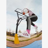 Breaknet 2.0 dames sneakers wit roze