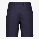 Heren chino short donkerblauw