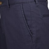 Heren chino short donkerblauw