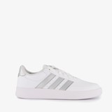 Breaknet 2.0 dames sneakers wit zilver