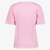 Dames acid wash T-shirt Miami roze