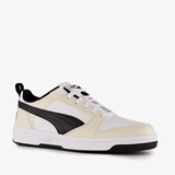 Puma Rebound V6 Low heren sneakers wit beige