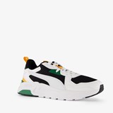 Puma Trinity Lite heren sneakers wit groen