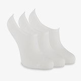 3 paar dames footies wit