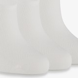 3 paar dames footies wit