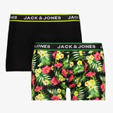 Jack & Jones heren boxershorts 2 pack zwart groen