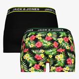Heren boxershorts 2 pack zwart groen