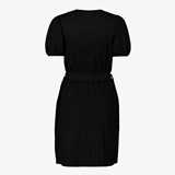 Dames wikkeljurk zwart