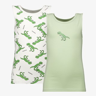 Unsigned 2-pack jongens hemden T-rex
