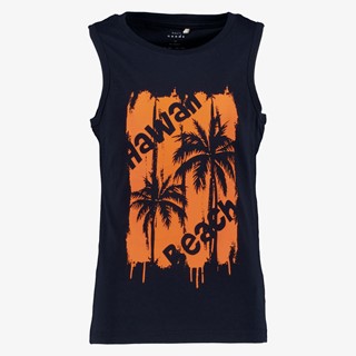Name It jongens singlet donkerblauw oranje