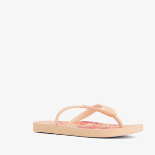 Copacabana kinder teenslippers met bloemenprint