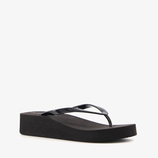 Supercracks dames teenslippers met dikke zolen